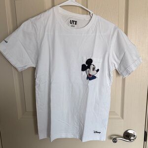 Uniqlo x Andy Warhol White Mickey Mouse Short Sleeve Tee
